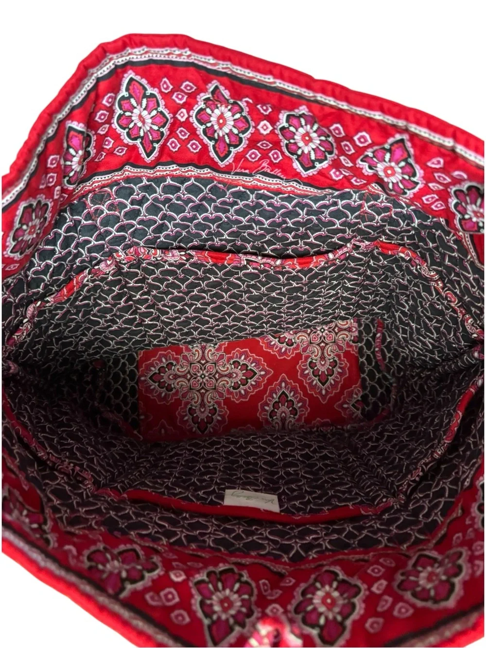 Vera Bradley Red Frankly Scarlet Tote